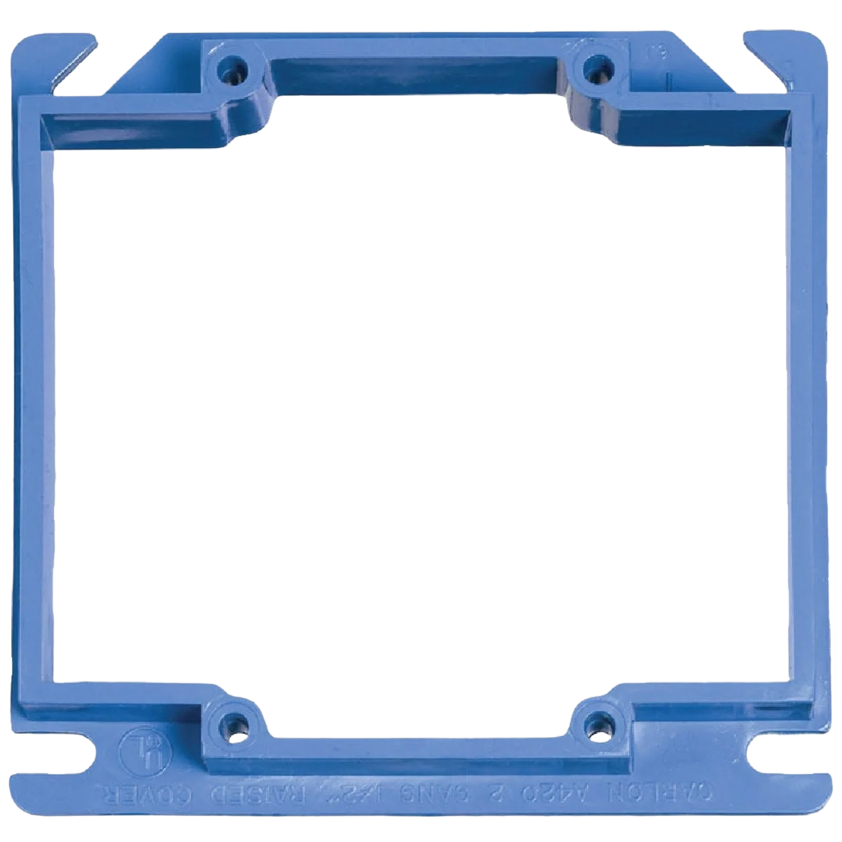 Reusable Carlon Two Gang Square Raised Cover Elite