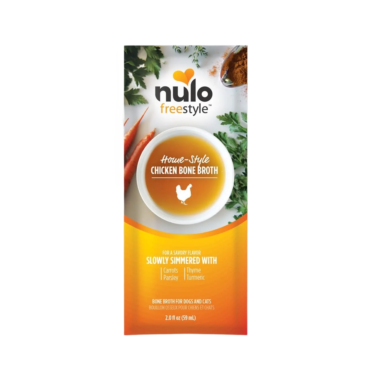 Smooth Nulo style Home-Style Chicken Bone Broth 2 oz. Responsible