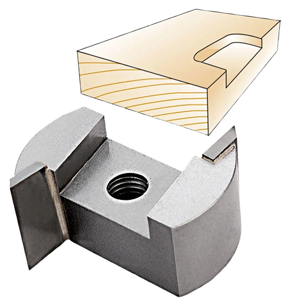 Quality Whiteside Screw Type Helix Mortise Cutter w Downshear 25 32 in. CD Reliable