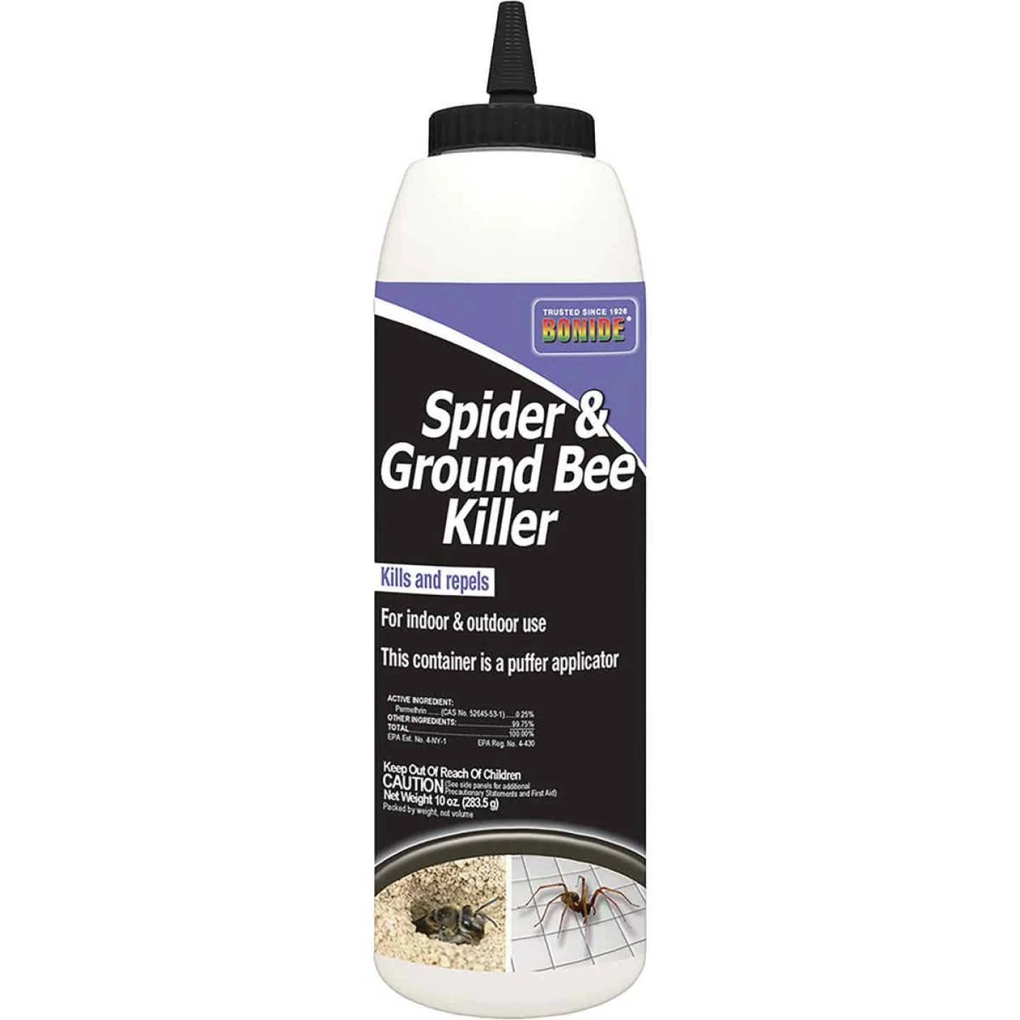 Excellent Bonide Ready to Use Powder Ground Bee and Spider Killer 10 oz. Expertly Made