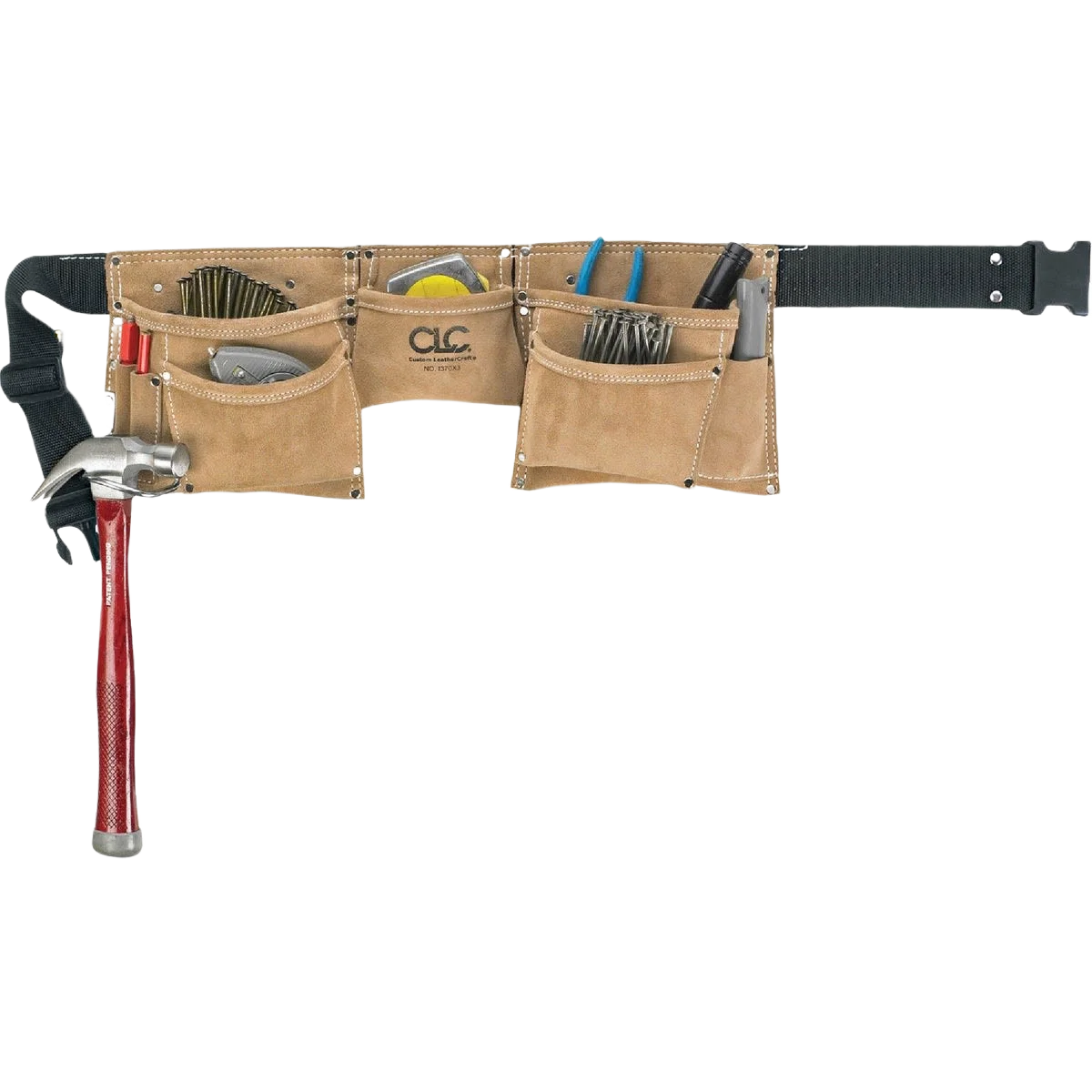 Smart CLC Work Gear 8-Pocket Heavy-Duty Carpenter Apron Reusable