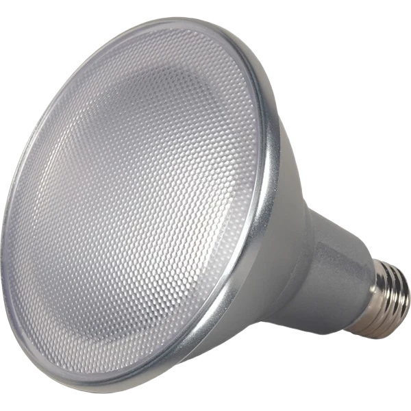Official Satco 15 Watt PAR38 LED 4000K 25 deg. Flood Light Next-Generation