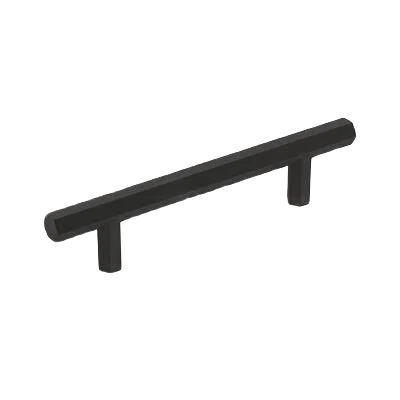 Fashionable Amerock Caliber 3-3 4 Center-to-Center Matte Black Cabinet Pull Elite