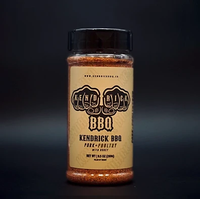 Fast Kendrick BBQ Pork and Poultry Rub 9.5 oz. First-Class
