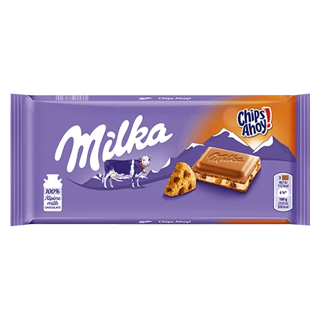 Specialty Milka Chips Ahoy Milk Chocolate Bar Secure