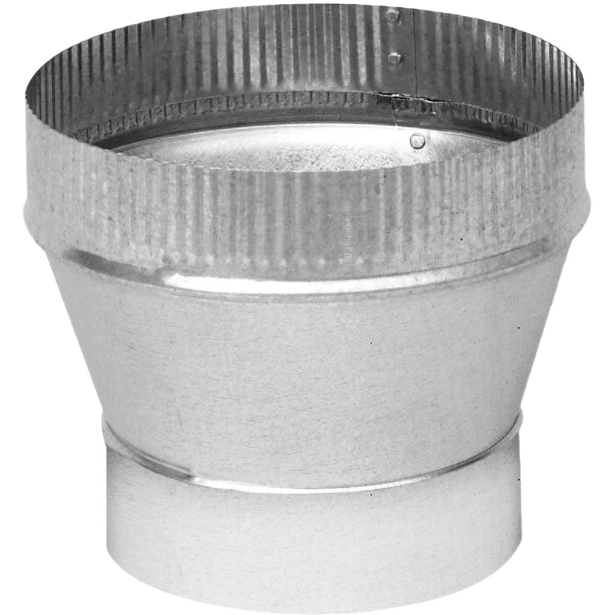 Exclusive Imperial 24 Ga. Galvanized Increaser 4 In. x 6 In. Official