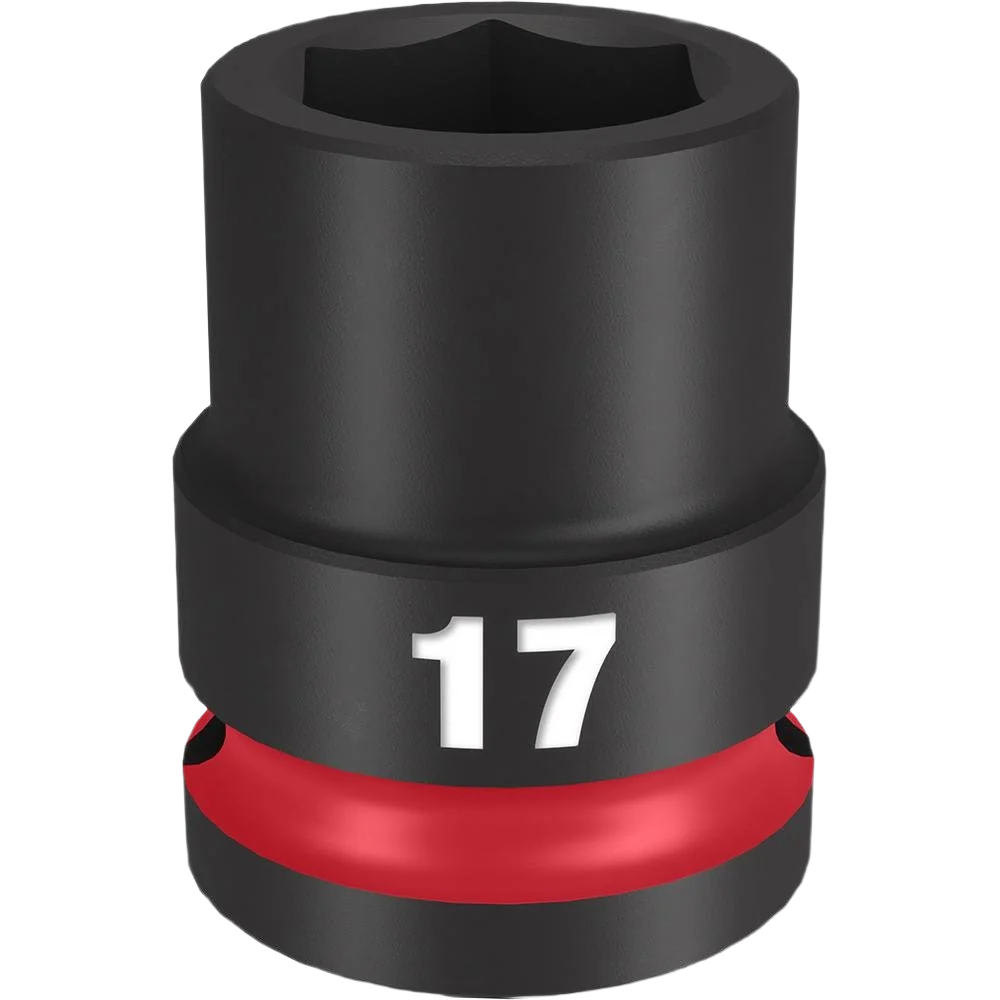 Expertly Made Milwaukee SHOCKWAVE™ Impact Duty™ 1 2 Drive 17-mm 6 Point Socket Exceptional