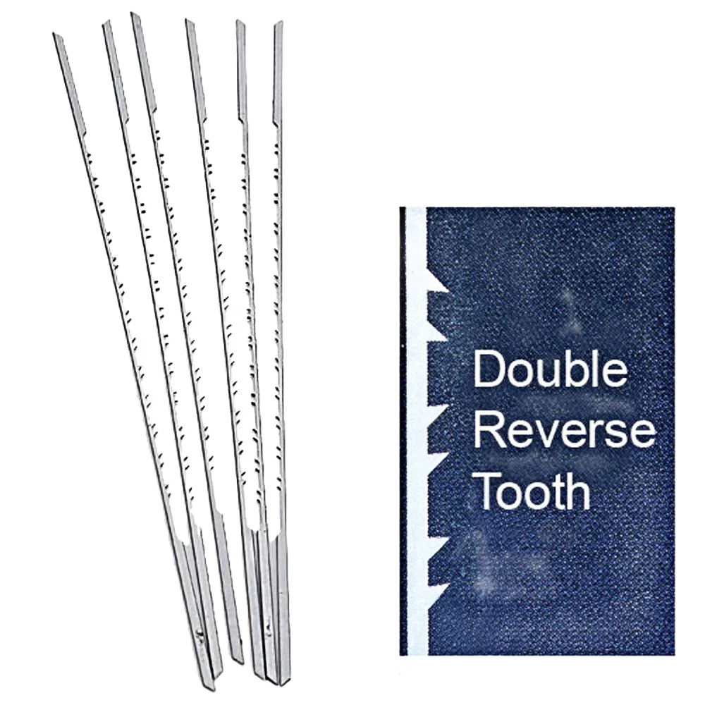 Comfortable Olson PGT Double RT Scroll Saw Blades - 9RG 6-Pack High-Performance