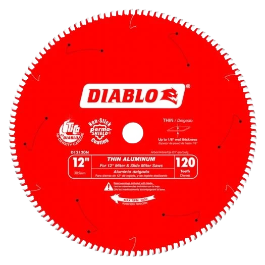 Selected Diablo 12-In. 120 Tooth Thin Aluminum Cutting Saw Blade Elegant
