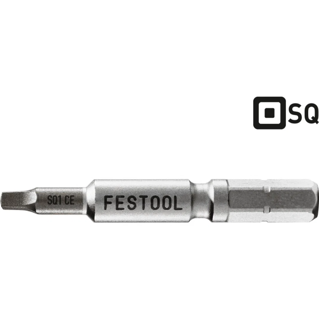 High-Grade Festool 205084 Square Drive Bits SQ 1-50 CENTRO 2 Artisan