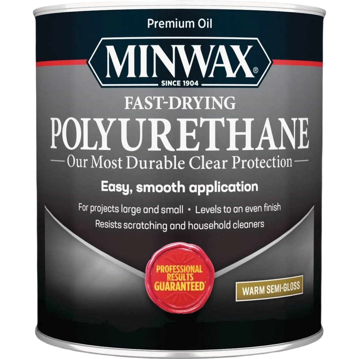 Superior Minwax Clear Semi-Gloss Fast-Drying Interior Polyurethane 1 Quart Trusted