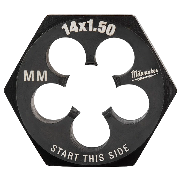 Next-Generation Milwaukee M14-1.50 mm 1-7 16 Hex Threading Die Expertly Made