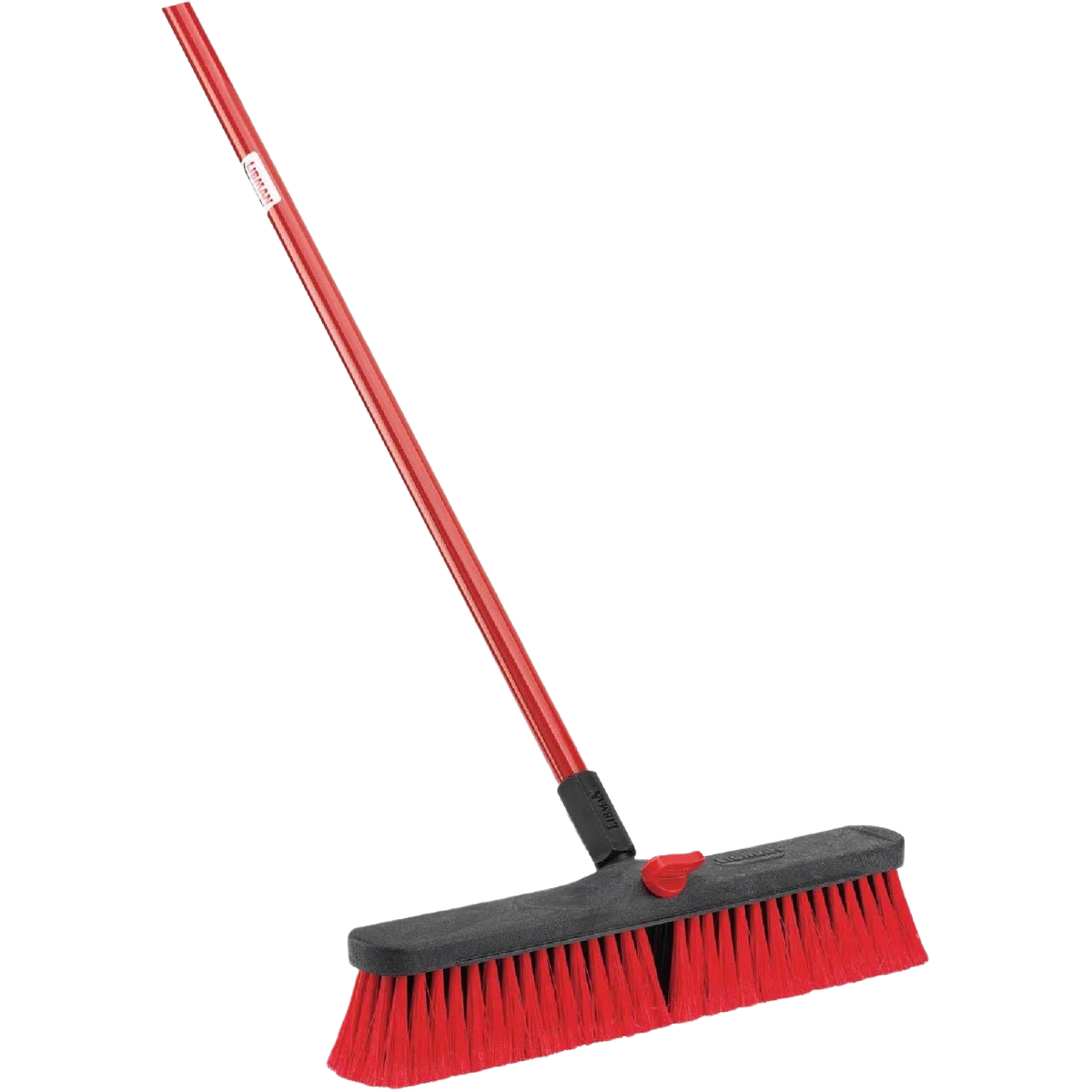 Innovative Libman Steel Handle Multi-Surface Medium Sweep Push Broom 64 in. Next-Generation
