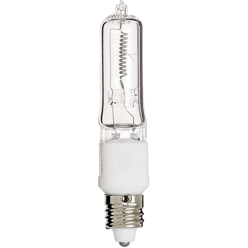 Breathable Satco 75 Watt T4 Halogen Mini Candelabra Base Light Bulb Lightweight