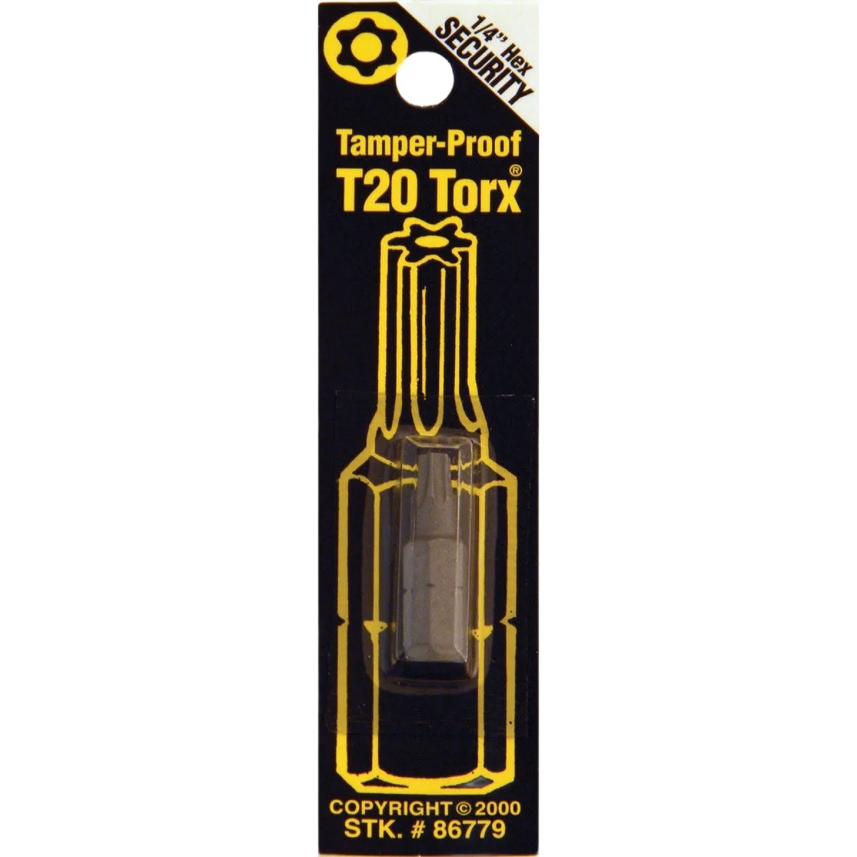 Crafted Way Tools T20 Tamper-Proof Torx Security Bit Authentic