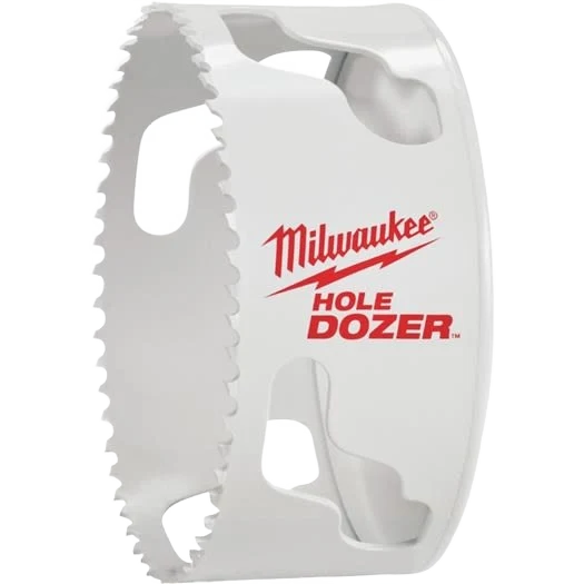 Certified Milwaukee HOLE DOZER™ 4-1 2 Bi-Metal Hole Saw Professional