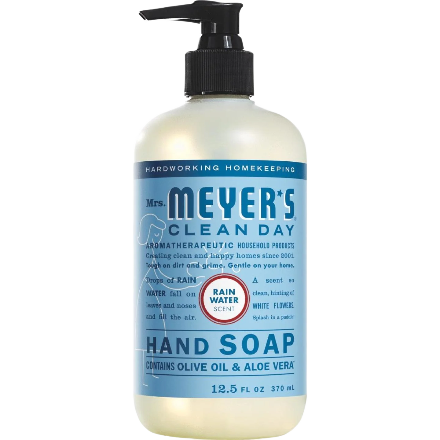 Elite Mrs. Meyer's Clean Day Rainwater Liquid Hand Soap 12.5 oz. Enhanced