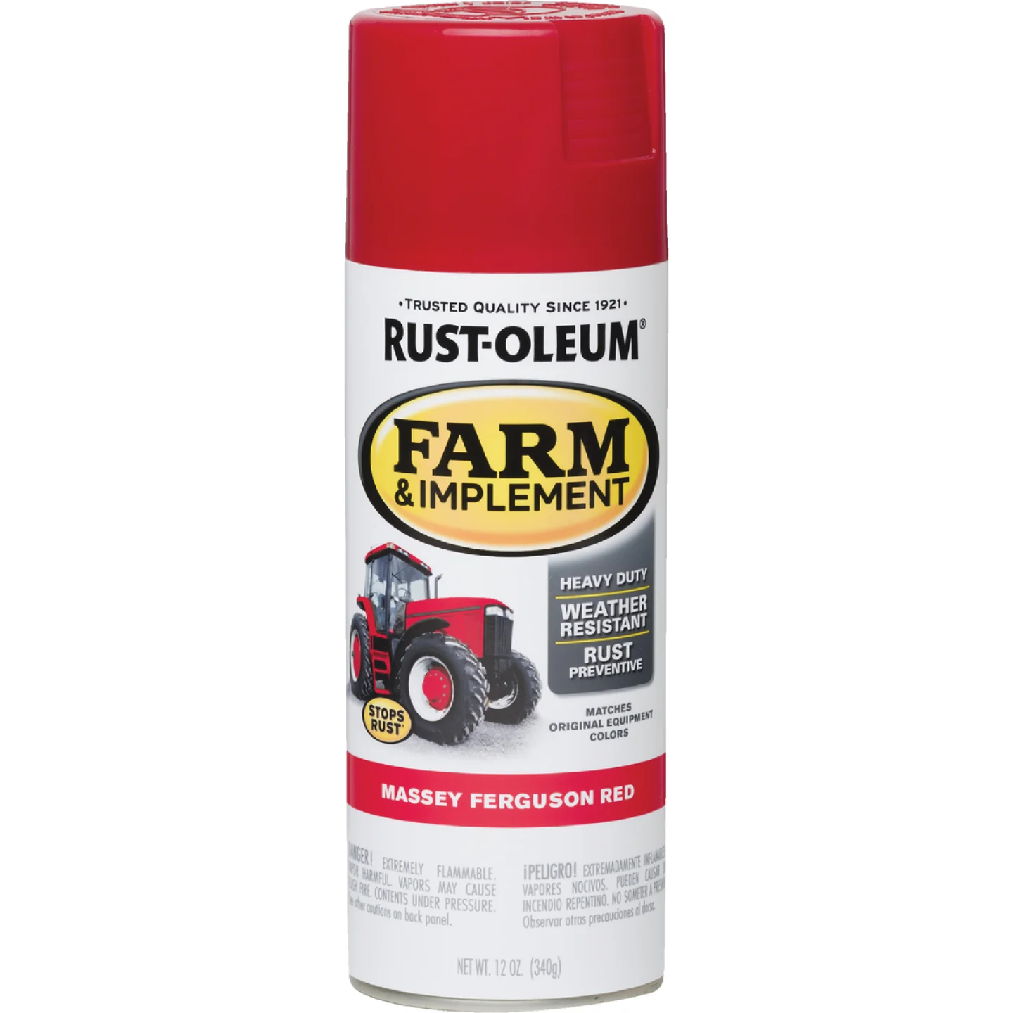 Comfortable Rust-Oleum Farm Implement Massey Ferguson Red Spray Paint 12 oz. Long-Lasting