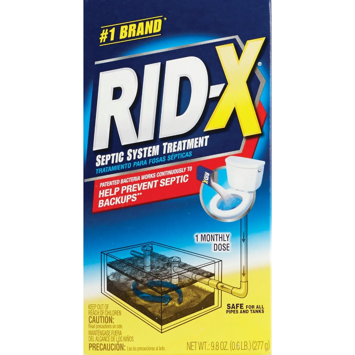 Long-Lasting Rid-X Professional 9.8 Oz. Septic Tank Treatment First-Class