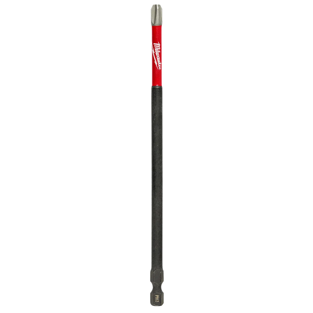 Premium Material Milwaukee SHOCKWAVE™ Impact Duty™ 6 PH3 Phillips Bit First-Class