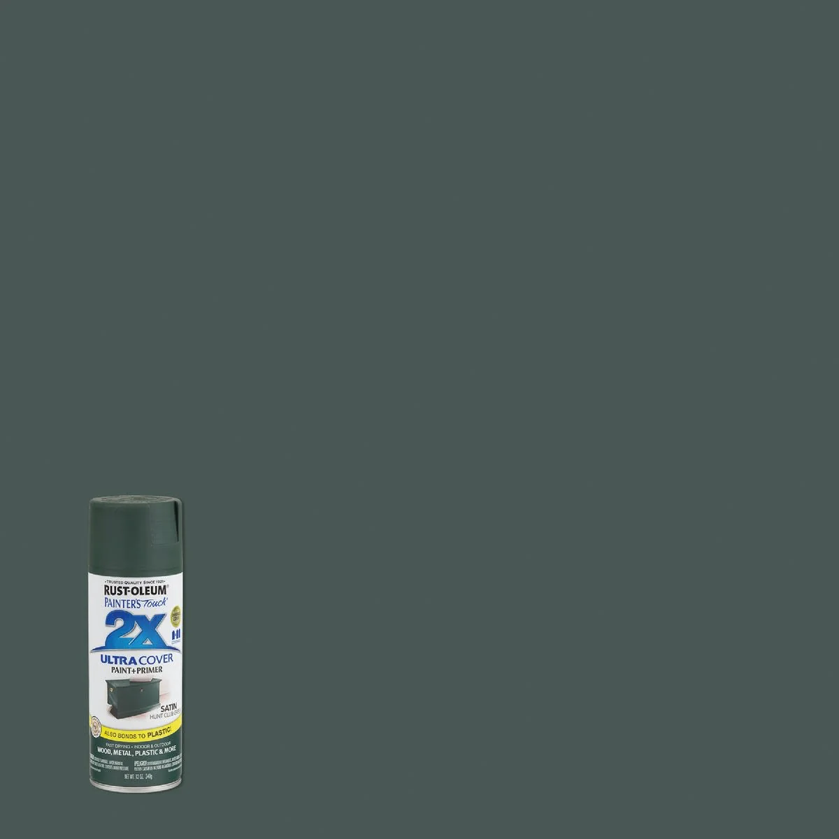 Proven Rust-Oleum Painters' Touch 2X Hunter Club Green Spray Paint Primer 12 oz. Refined