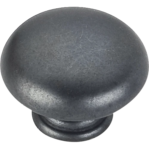 Powerful Hardware Resources 1-3 16 In. Plain Gatsby Knob Gun Metal Original Design