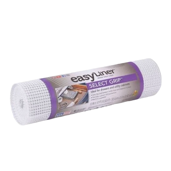 Fashionable Duck Brand EasyLiner Select Grip White Shelf Liner 12 in. x 10 ft. Outstanding