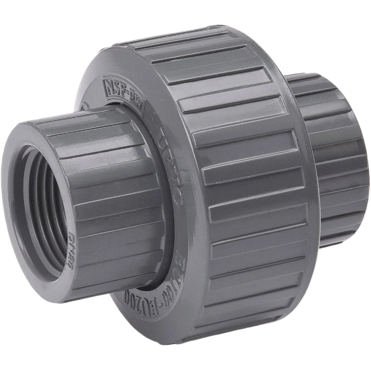 Enhanced B K 3 4 In. PVC Gray Threaded Union Comfortable