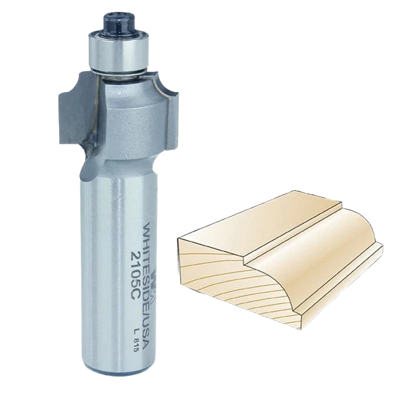 Excellent Whiteside Beading Bit 1 2 in. SH x 1 8 in. R Certified