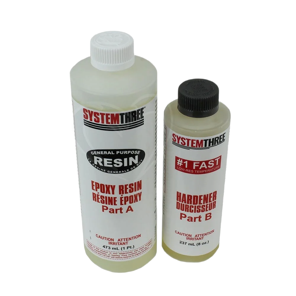 Soft System Three General Purpose Epoxy Kit W 1 Fast Hardener 1-1 2 Pint Genuine