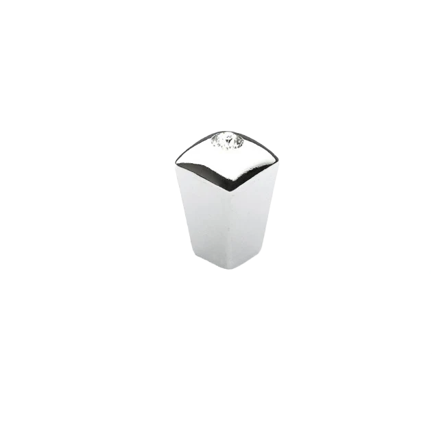 Traditional Schaub Skyevale Polished Chrome with Crystal Cabinet Knob 1 in. Recyclable