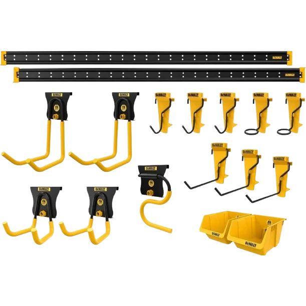 Selected DEWALT 21 Pc. Garage Storage Starter Kit Innovative