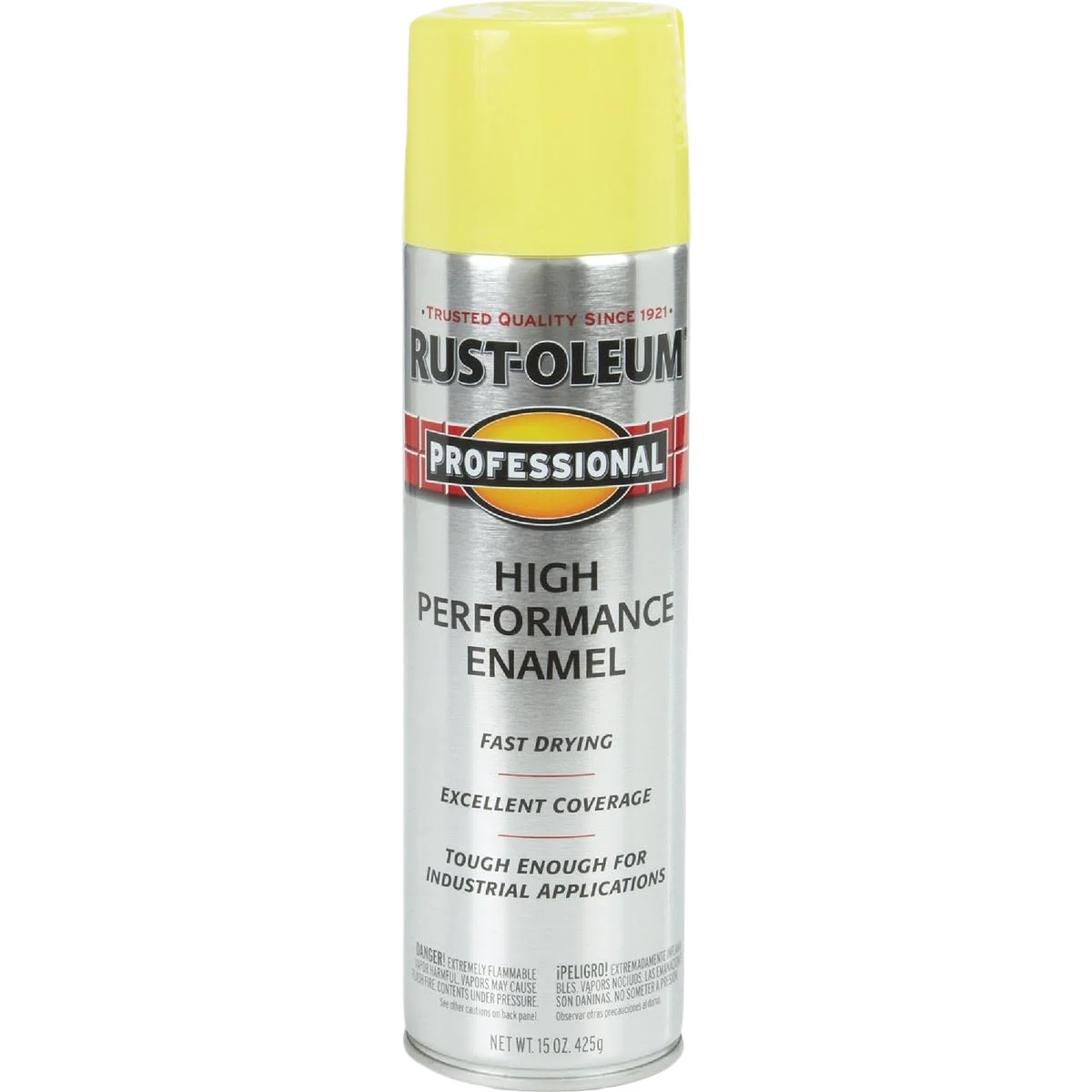 Elegant Rust-Oleum Professional Safety Yellow High Performance Spray 15 oz. High-Quality