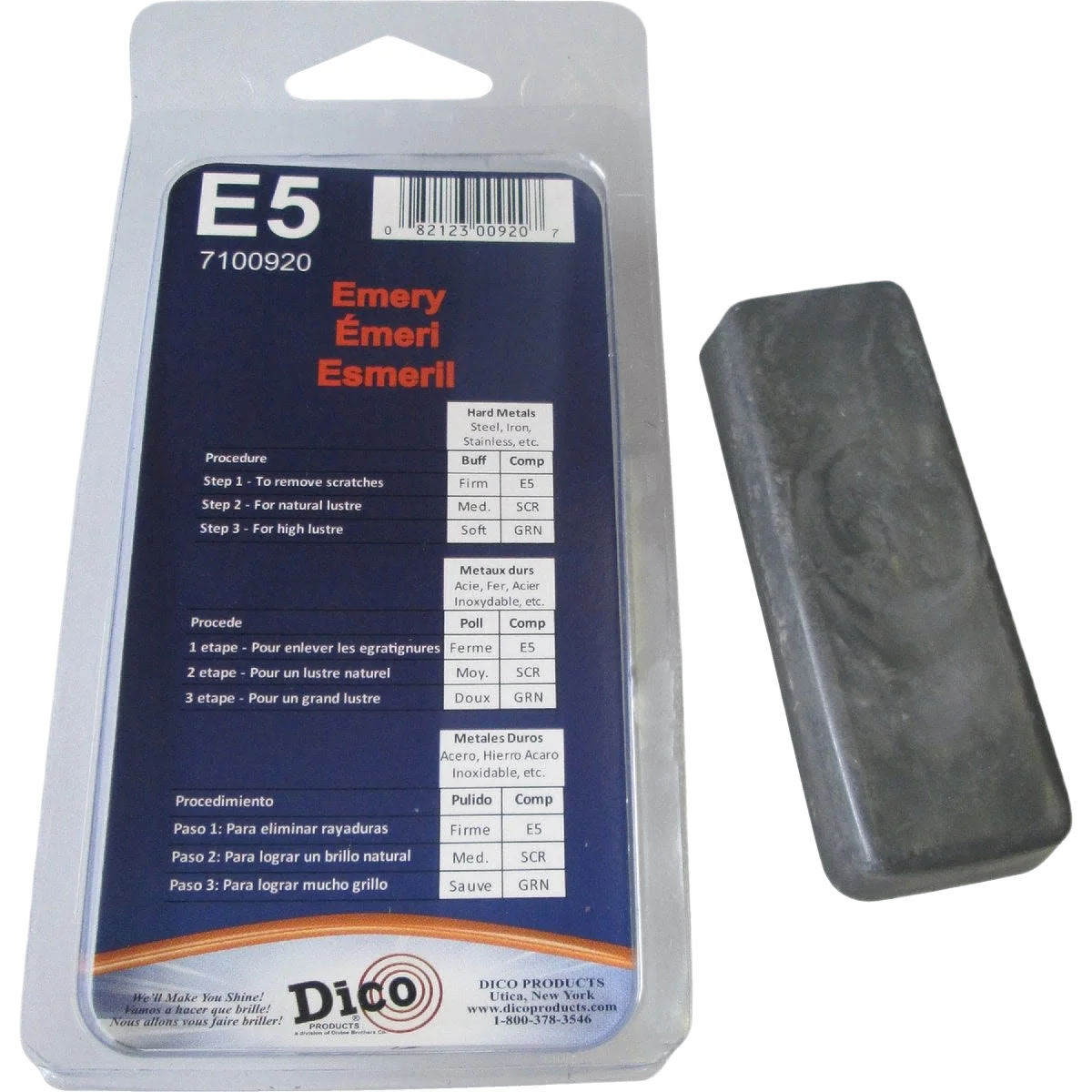Healthy Dico Emery Buffing Compound 4 oz Fine Crafted