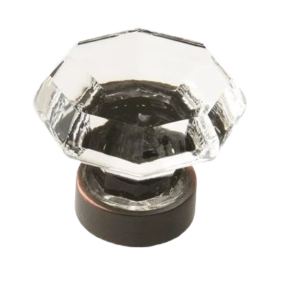 Relaxed Amerock Traditional Classics 1-5 16 Diameter Clear Oil-Rubbed Bronze Cabinet Knob World-Class