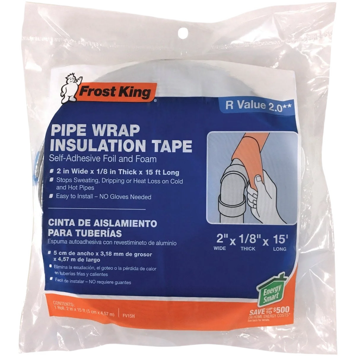 Trusted Frost King Pipe Insulation Wrap Dependable