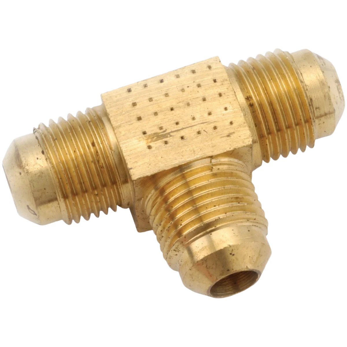 Pure Anderson Metals 1 4 In. Low Lead Forged Flare 3-Way Tee Lightweight