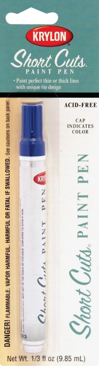 Exceptional Krylon Short Cuts Ocean Blue Paint Pen Artisan