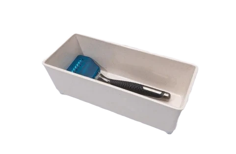 Expertly Made Unclutr Natural Organizing Tray 3 x 7 Smooth