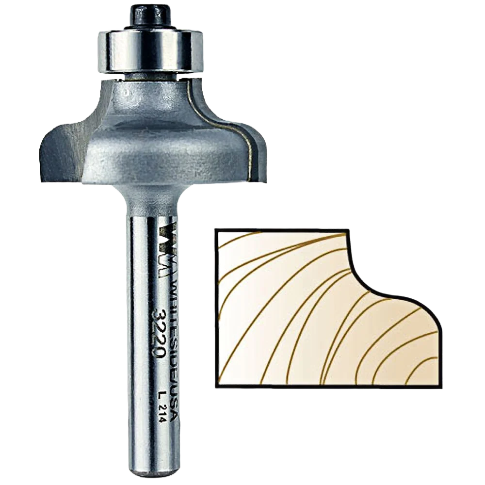 Secure Whiteside Ogee Bit 1 4 in. SH x 5 32 in. R Genuine