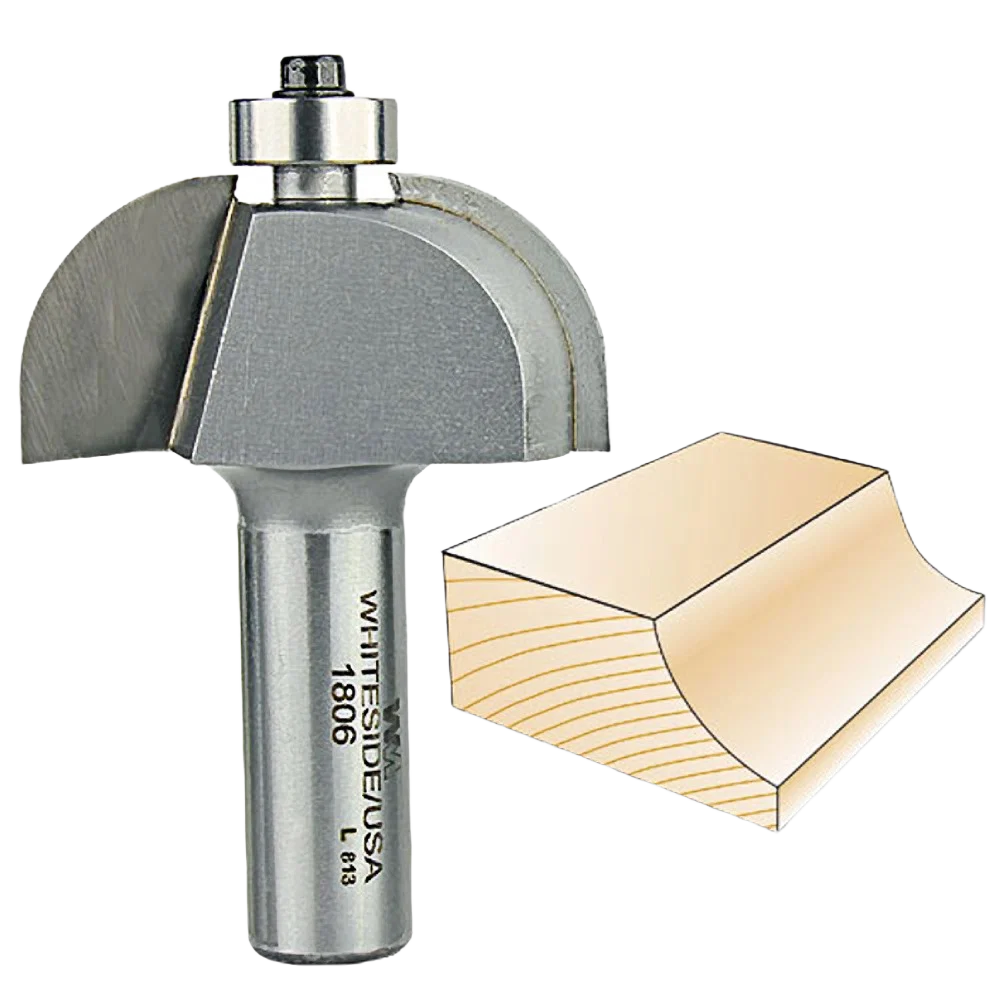 Sophisticated Whiteside Cove Bit 1 2 in. SH x 5 8 in. R Professional