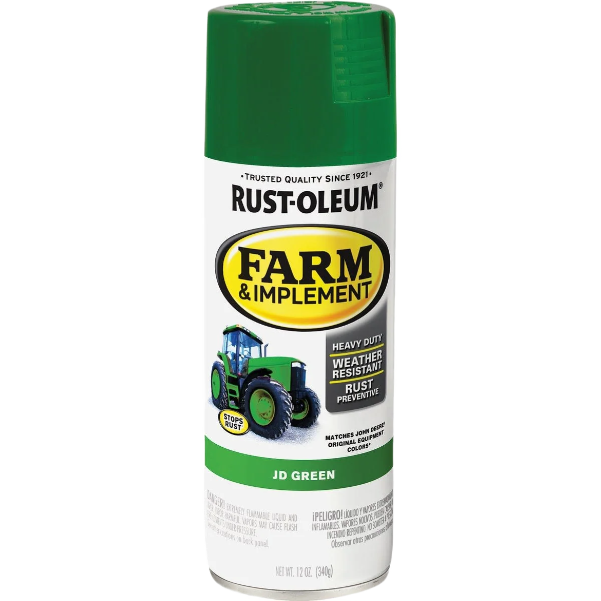Comfortable Rust-Oleum Farm Implement John Deere Green Spray Paint 12 oz. Soft