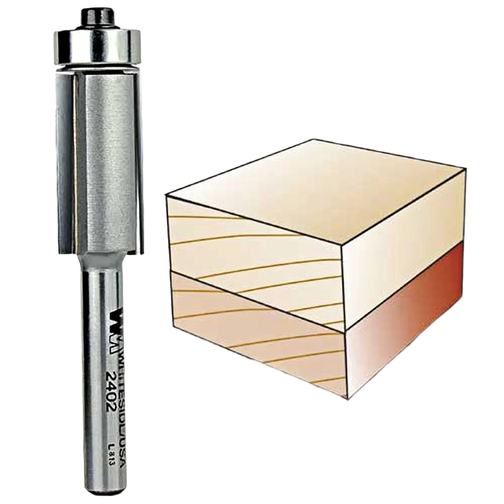 Eco-Friendly Whiteside Flush Trim Bit 1 4 in. SH x 1 2 in. CD x 1 in. CL Healthy
