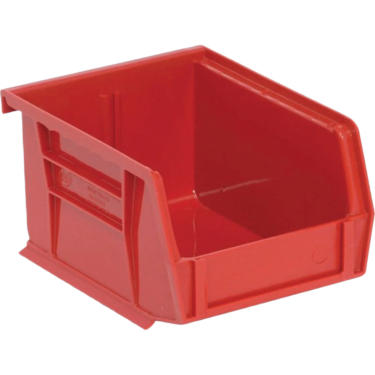 Versatile Quantum Storage Small Red Storage Parts Bin 6-Pack Premium