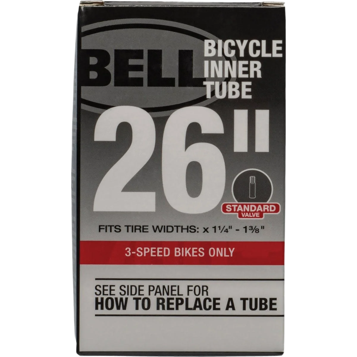 Convenient Bell 26 In. x 13 8 Premium Quality Rubber Bicycle Tube High-Performance