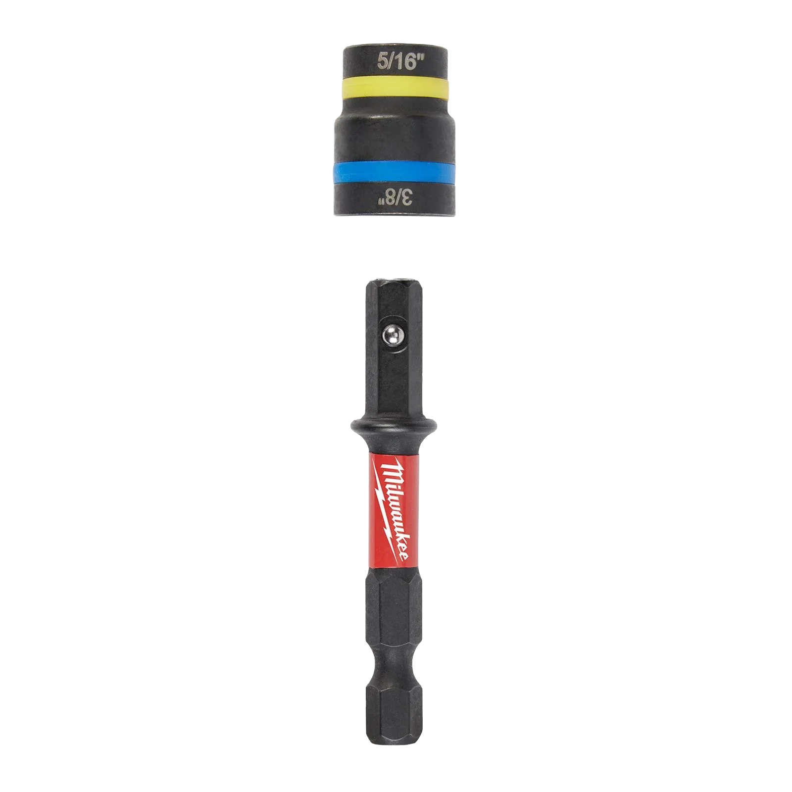 Casual Milwaukee SHOCKWAVE™ Impact Duty 5 16 and 3 8 x 2-1 2 QUIK-CLEAR™ 2-in-1 Magnetic Nut Driver Reliable
