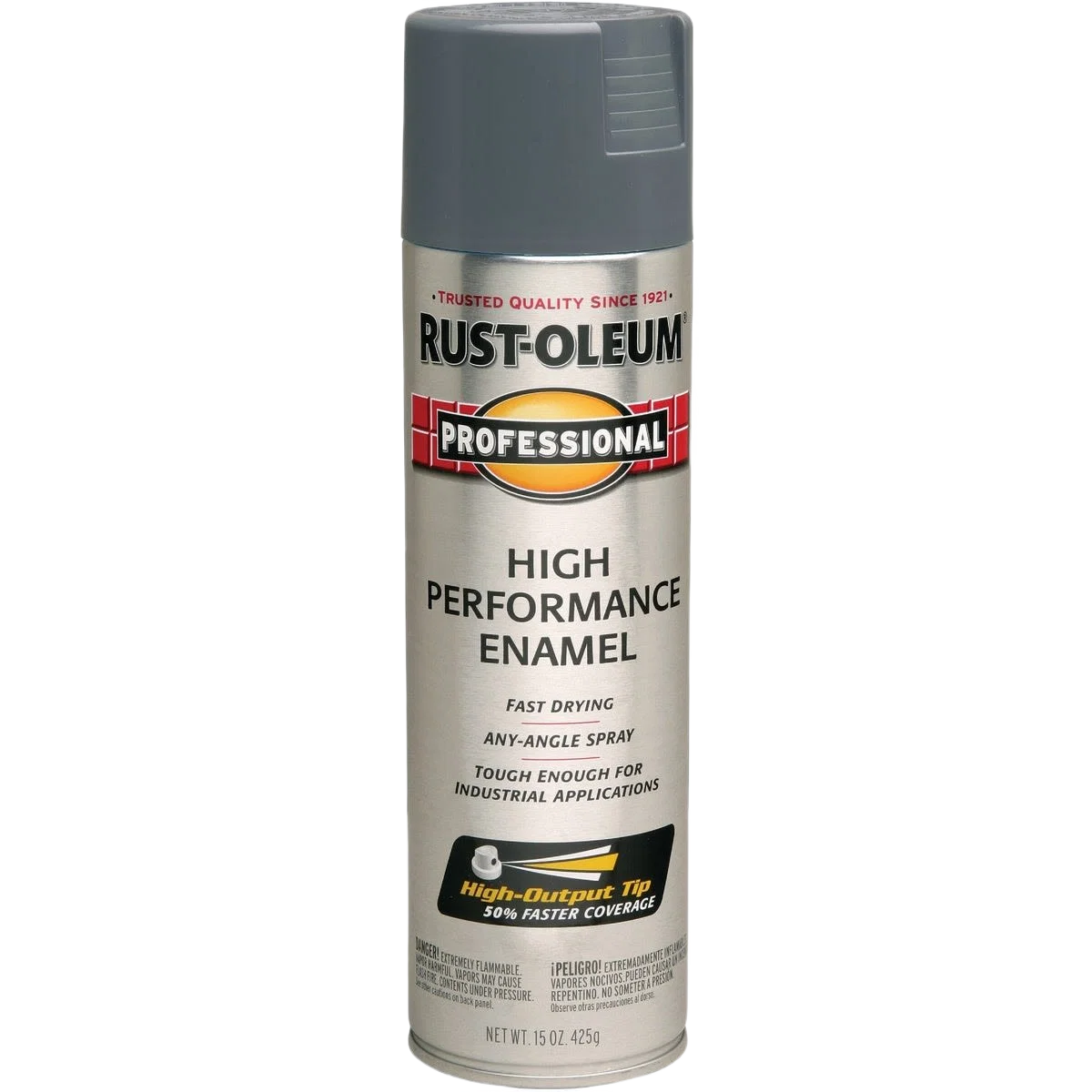 First-Class Rust-Oleum Professional Dark Machine Gray Spray Paint 15 oz. Premium Material