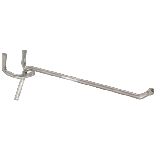 Premium Material Hillman Zinc-Plated Single Peg Hook .148 x 6 in. Premium