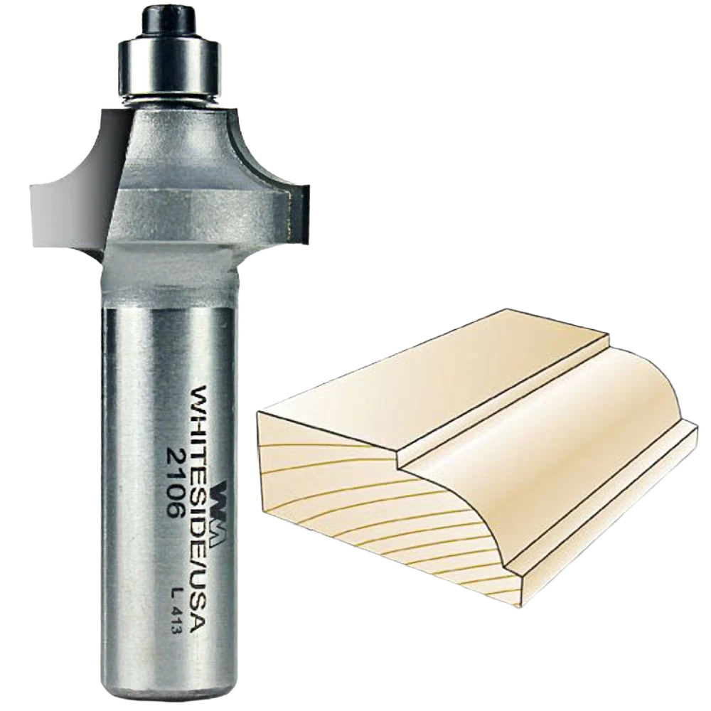 Next-Generation Whiteside Beading Bit 1 2 in. SH x 1 4 in. R Recyclable
