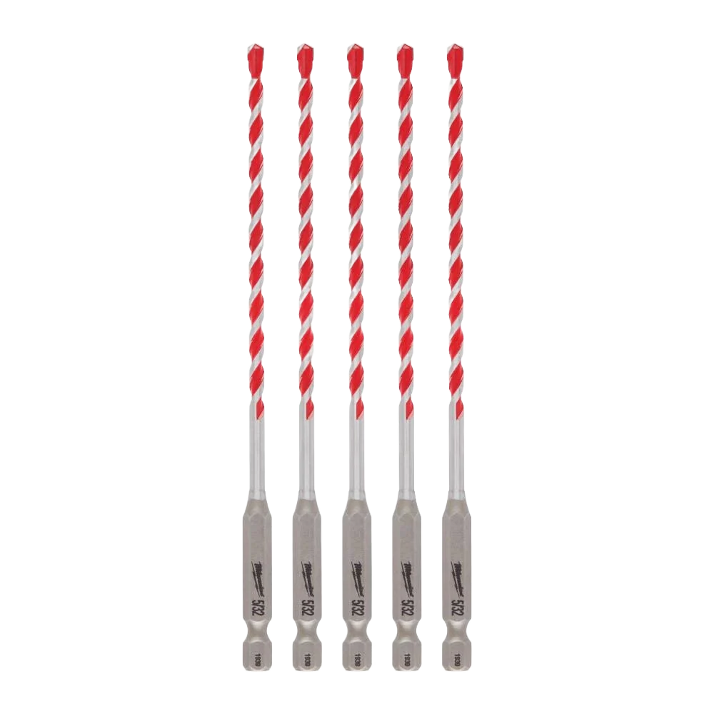 Enhanced Milwaukee 5 32 x 6 Carbide Hammer Drill Bits 5-Pack Fine Crafted